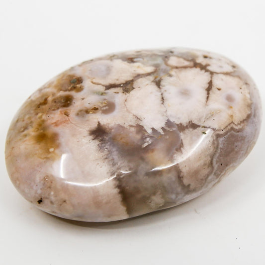 Coral Agate Palm Stone