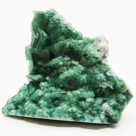 Large Cubic Fluorite Crystal