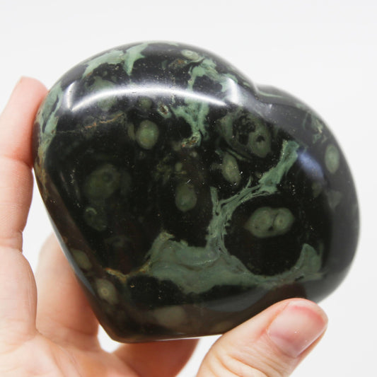 Kambaba Jasper Heart
