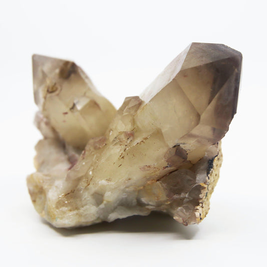 Red Hematite Cluster with Double Points