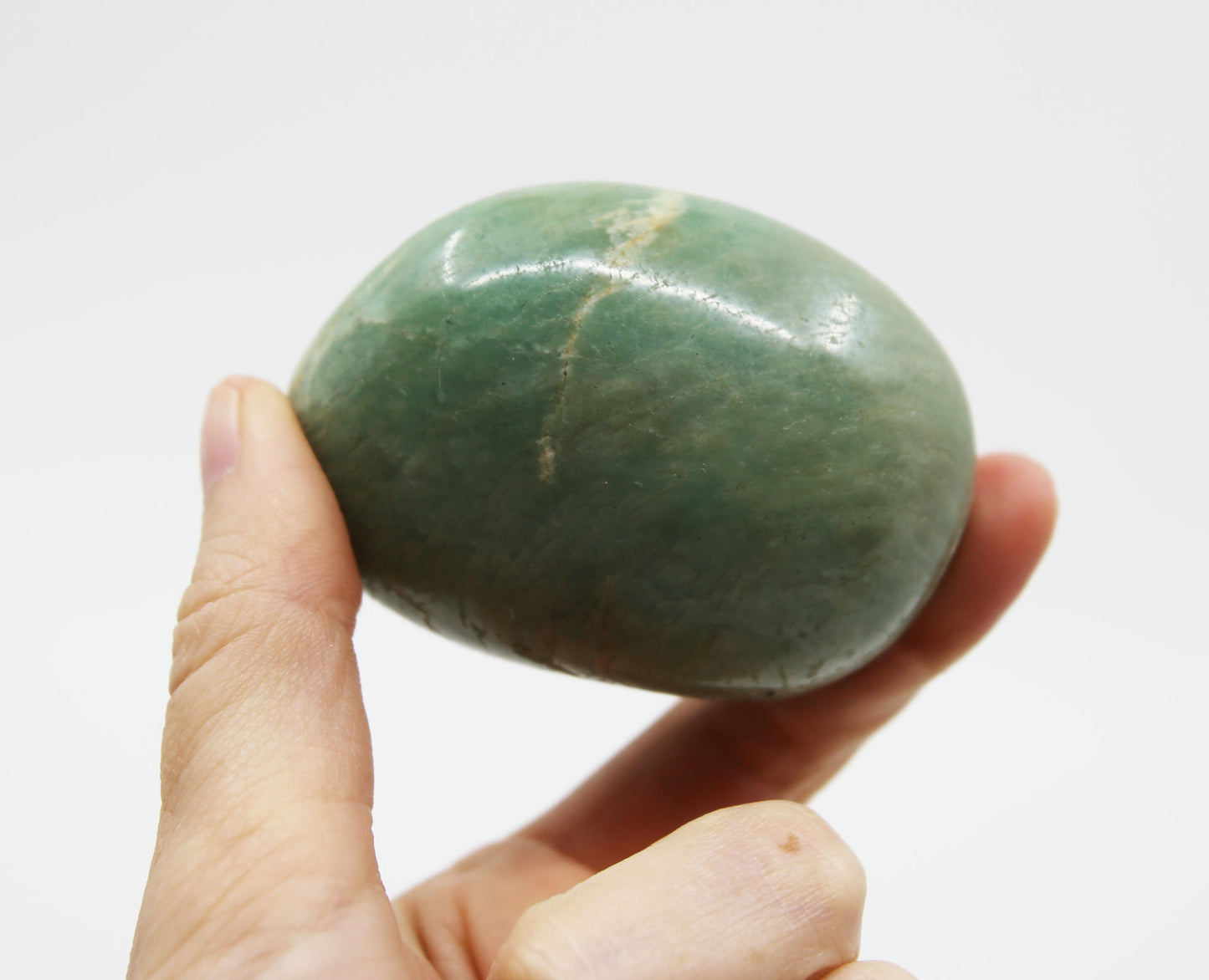 Amazonite Palm Stone