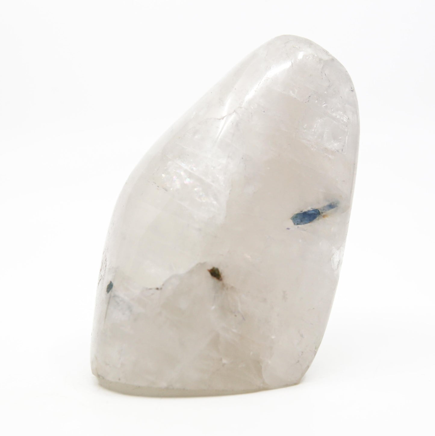 Aquamarine in White Quartz Freeform