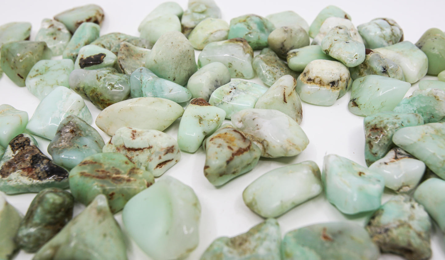 Chrysoprase Tumbles