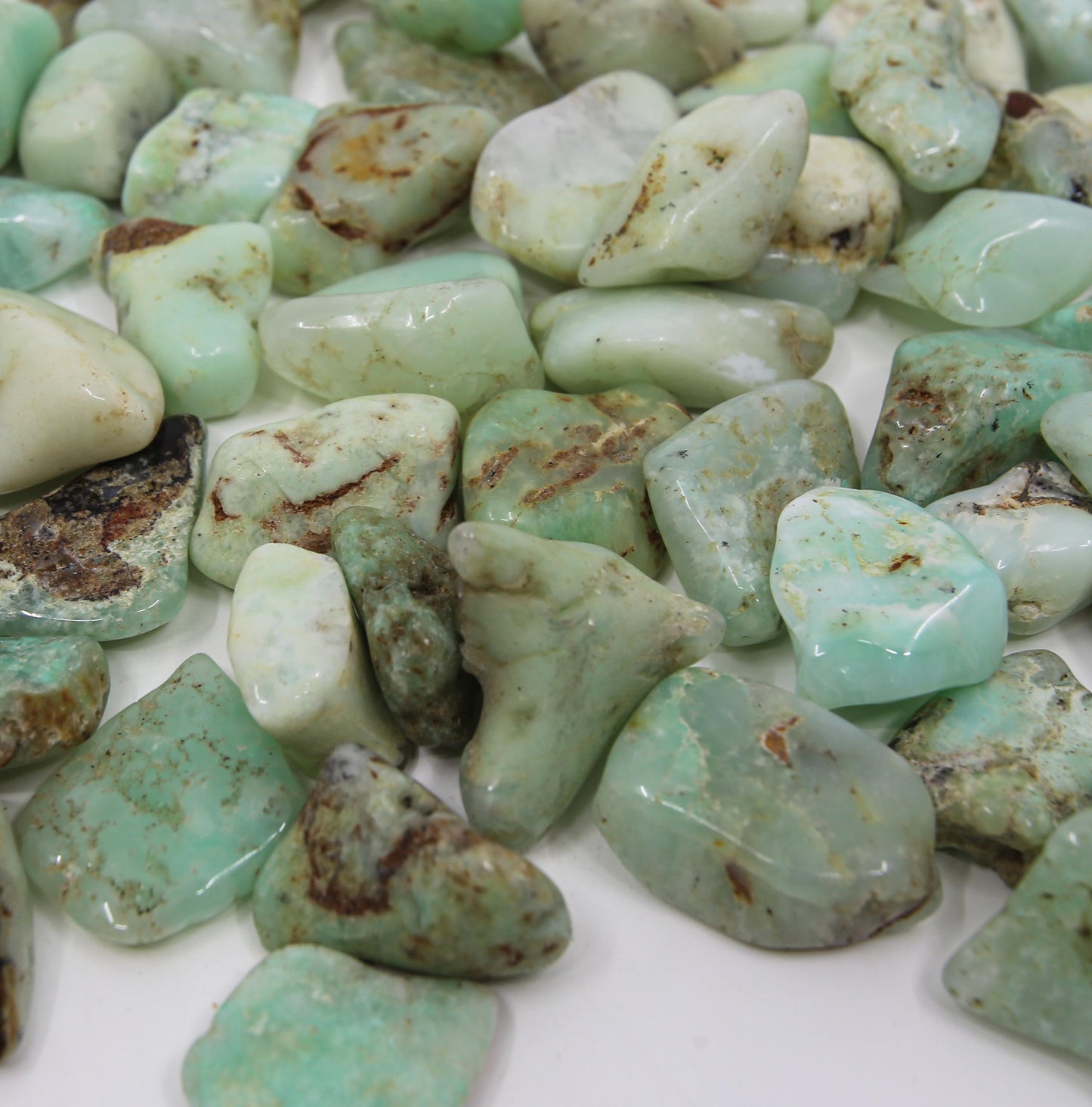 Chrysoprase Tumbles