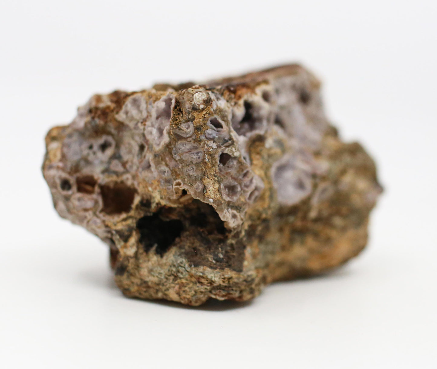 Druzy Mineral Geode Specimen From Lemur Island