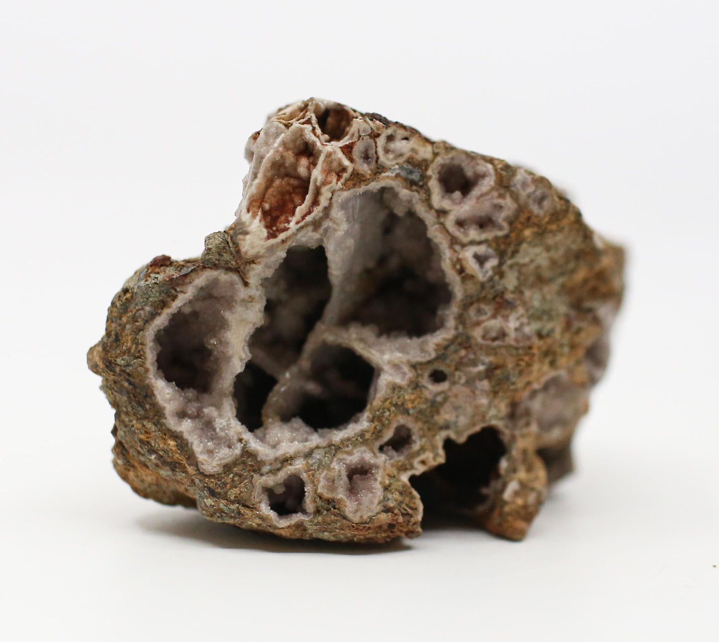 Druzy Mineral Geode Specimen From Lemur Island