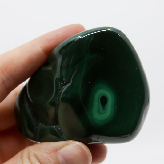 Malachite Palm Stone