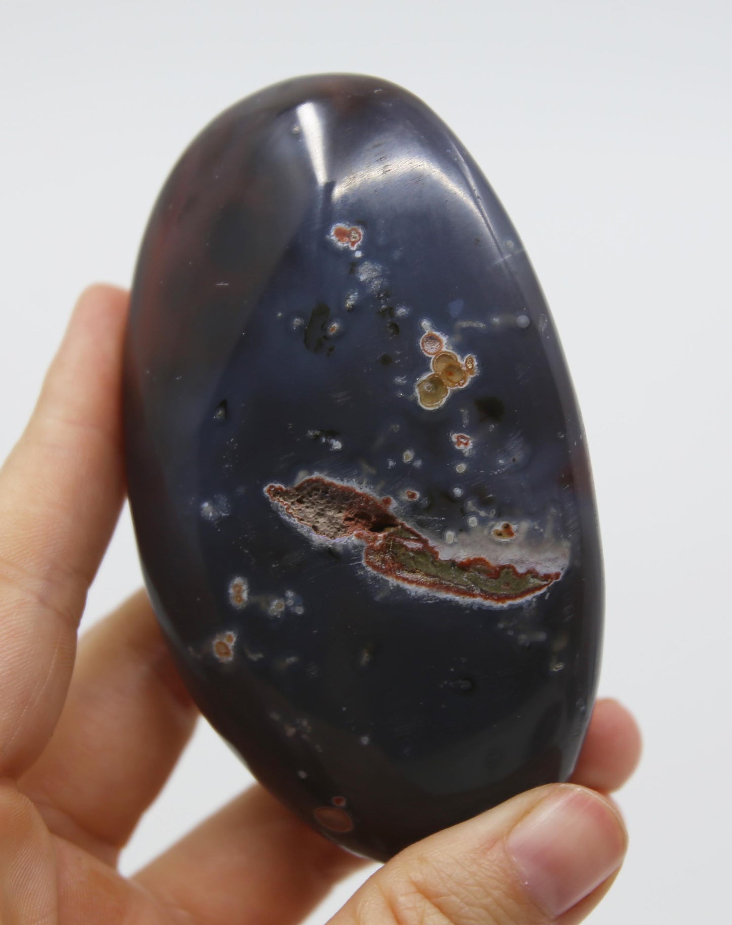 River Agate Palm Stone