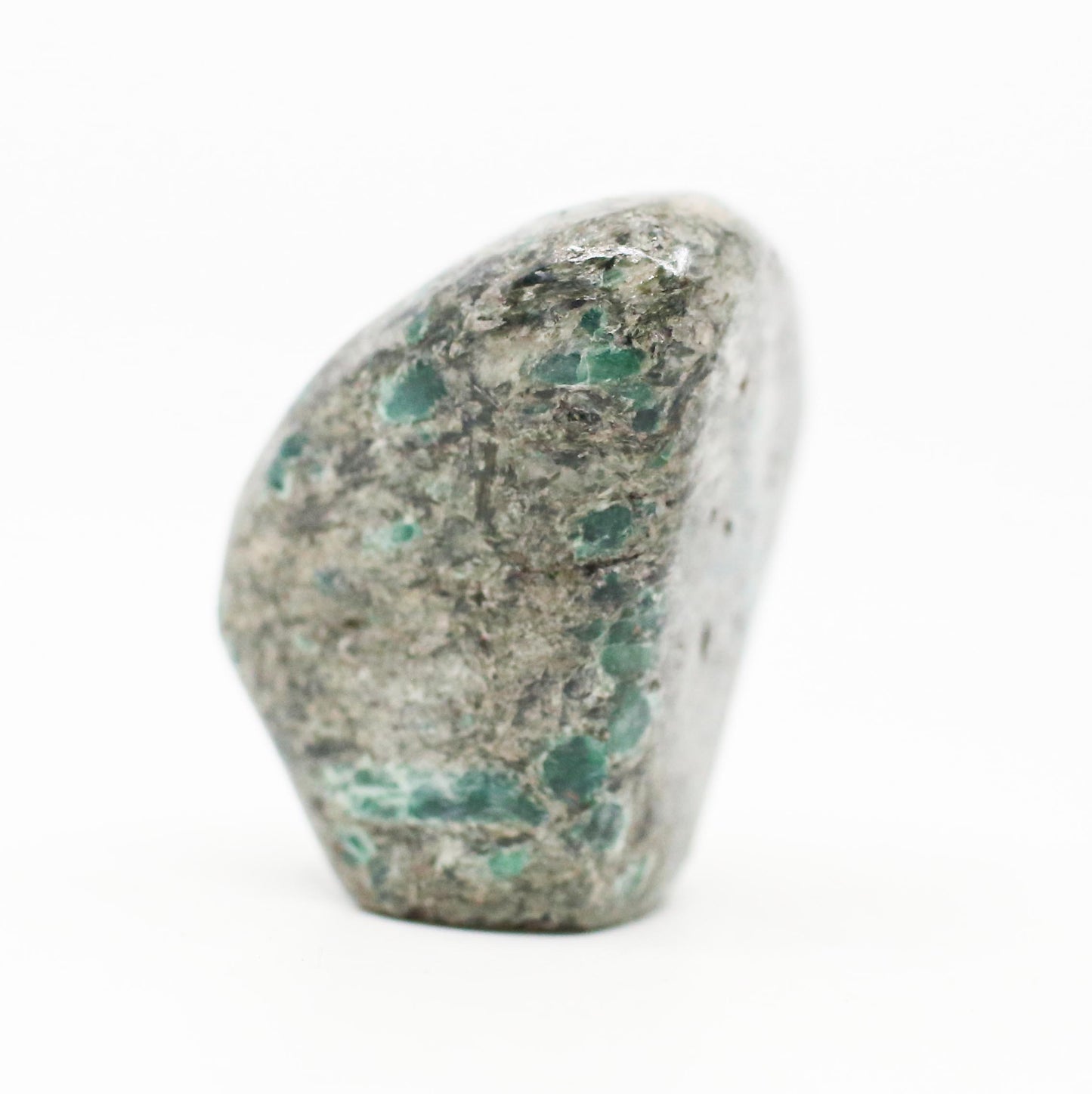 Emerald in Quartz and Mica Matrix