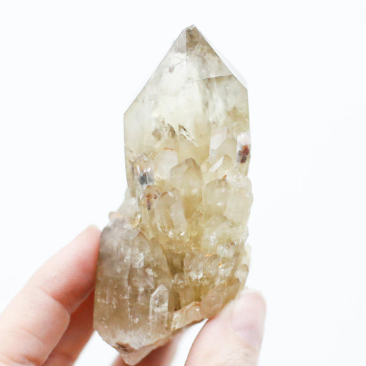 natural citrine cluster