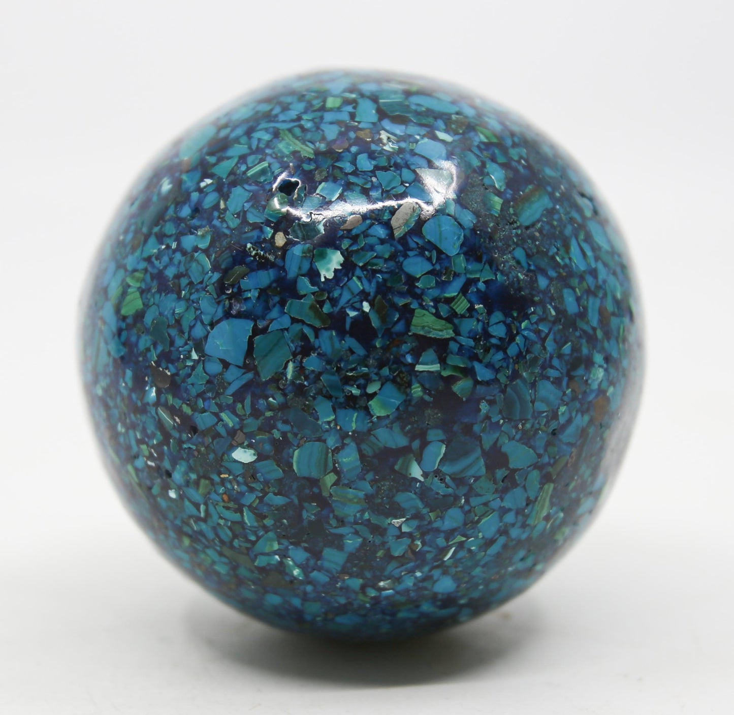 Chrysocolla Sphere