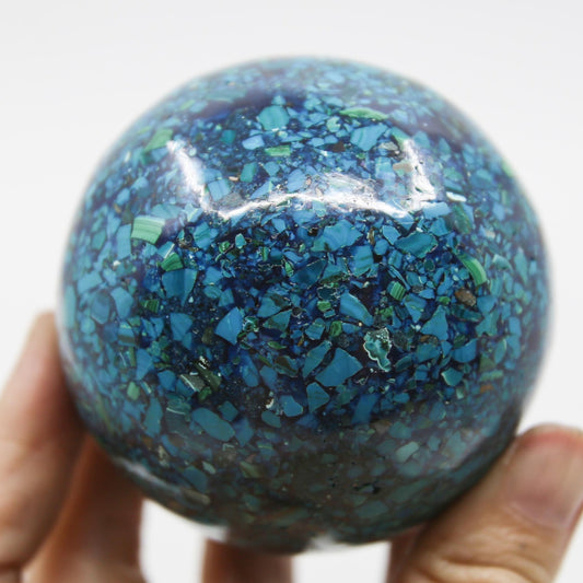 Chrysocolla Sphere