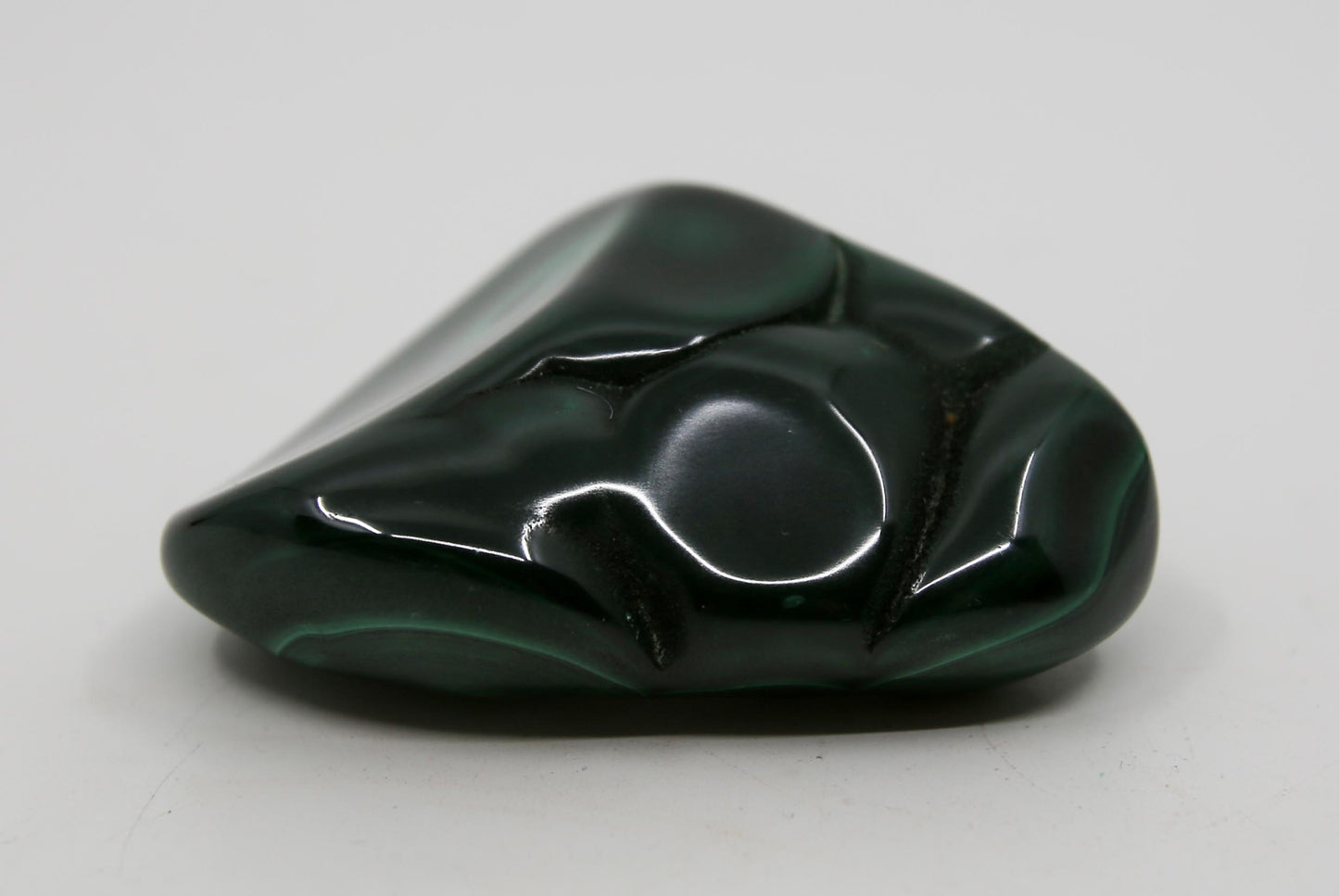 Malachite Palm Stone