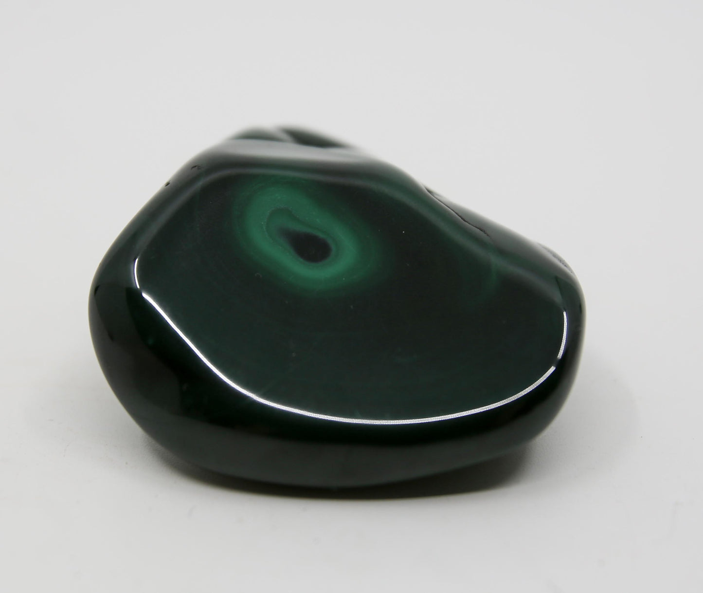 Malachite Palm Stone