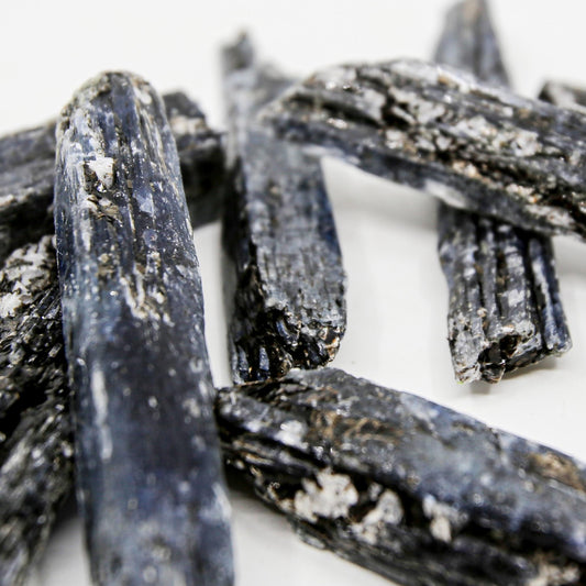 Natural Smoky Blue and Black Kyanite