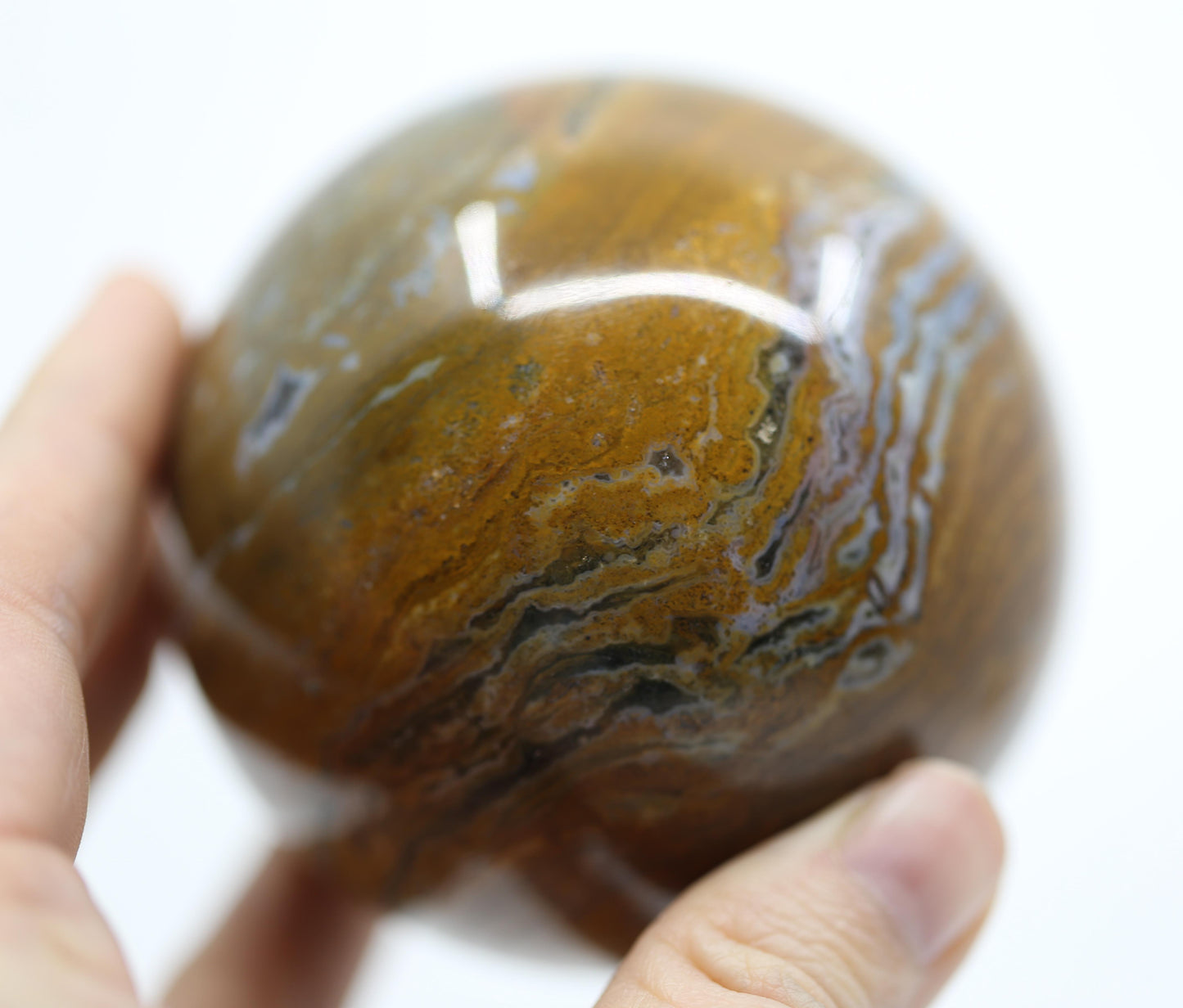Ocean Jasper Sphere