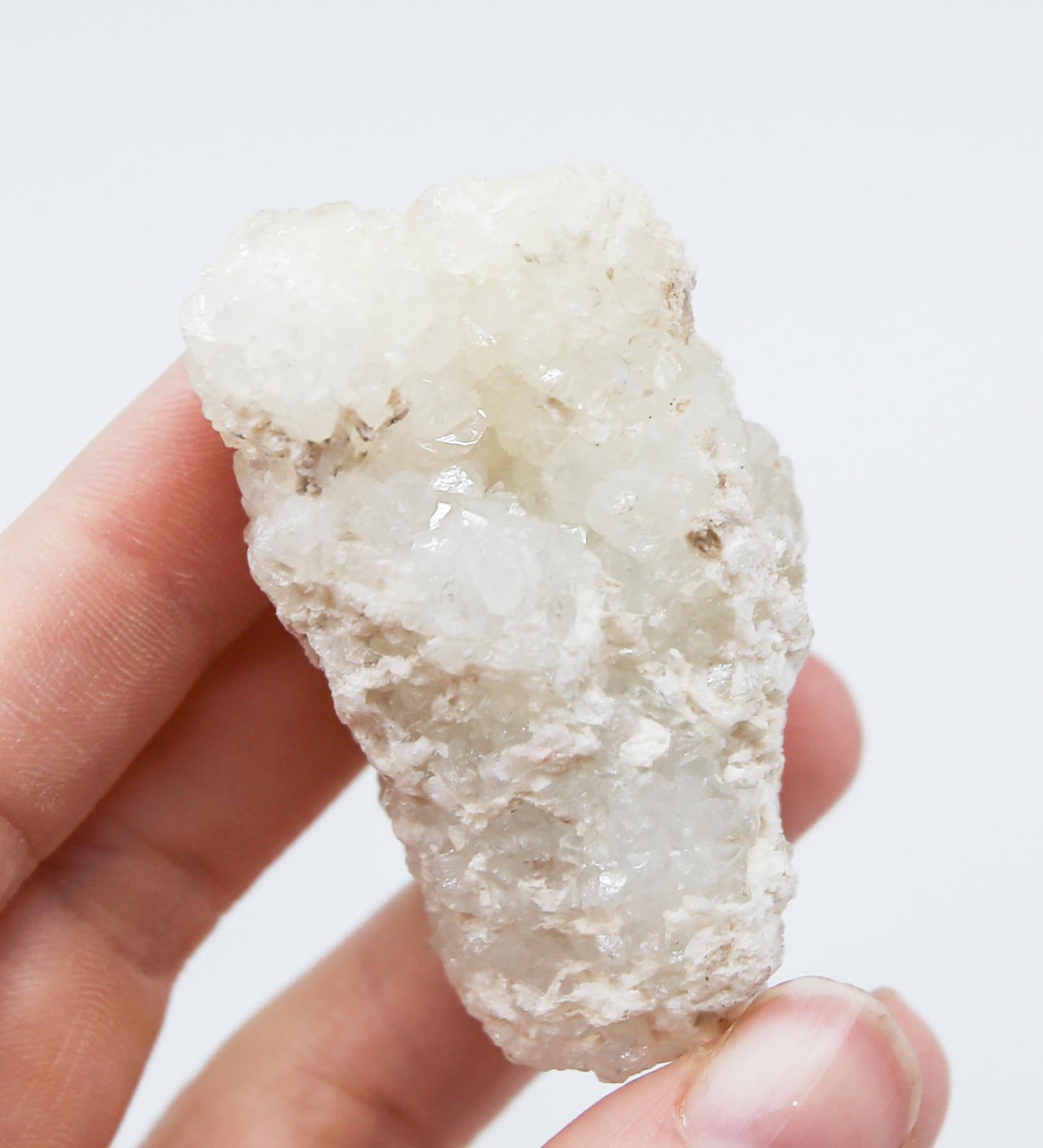 Druzy Plume Agate Stalactite