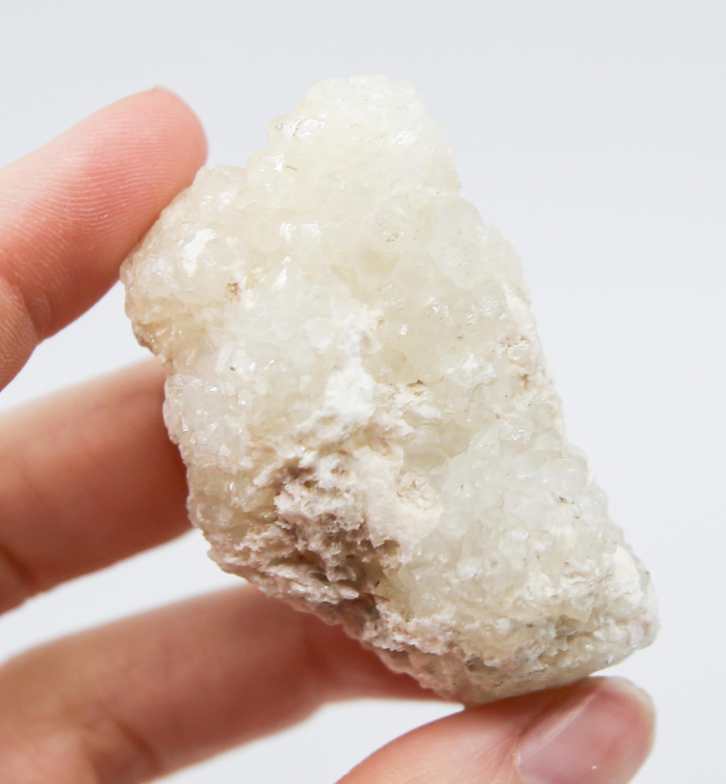 Druzy Plume Agate Stalactite