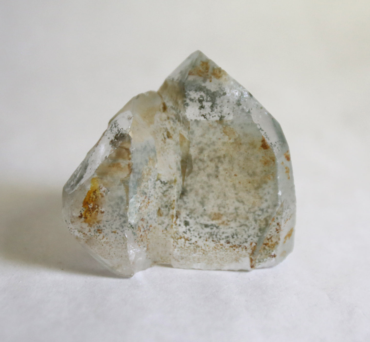 Chlorite Quartz Tower with Four Facets
