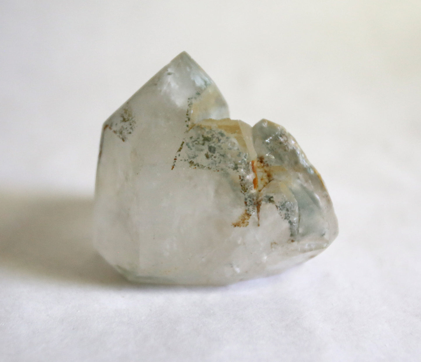 Chlorite Quartz Tower with Four Facets