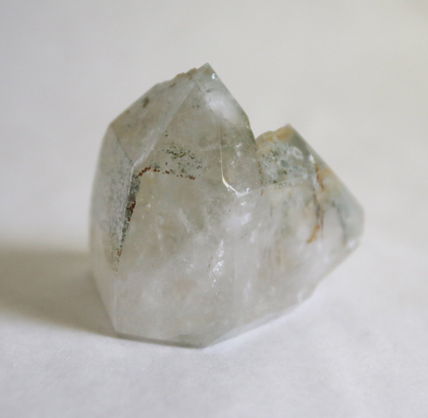 Chlorite Quartz Tower with Four Facets