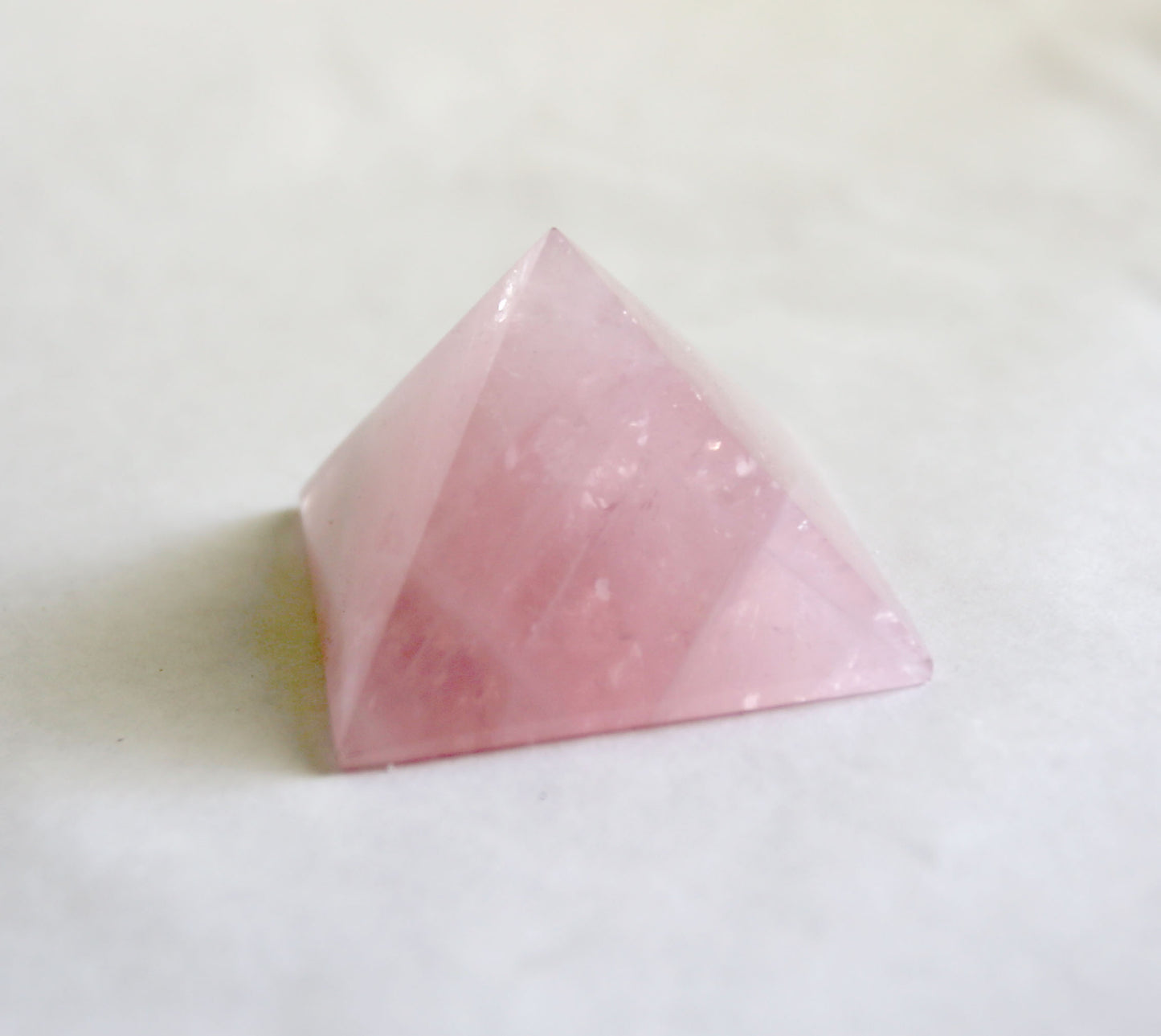 Large Rose Quartz Pyramid