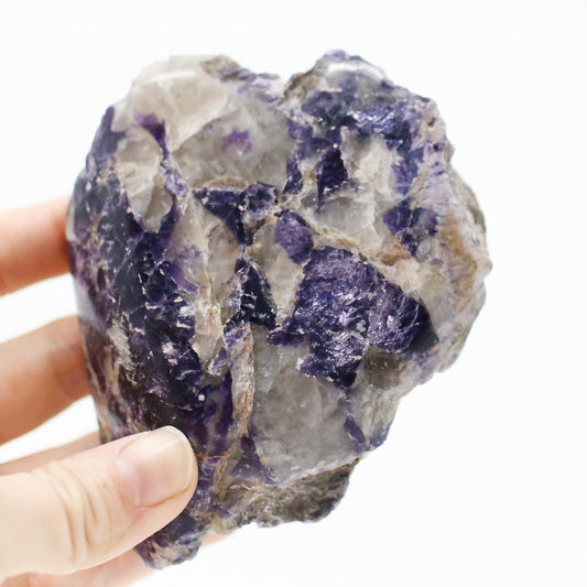 Silver Leaf Lepidolite Specimen