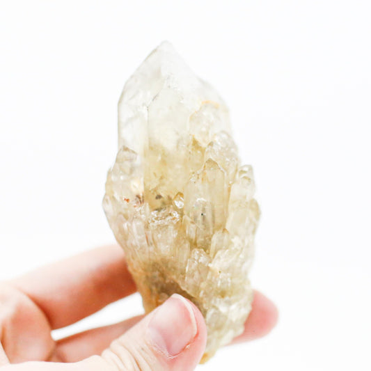 Natural Citrine Sugar Quartz Cluster