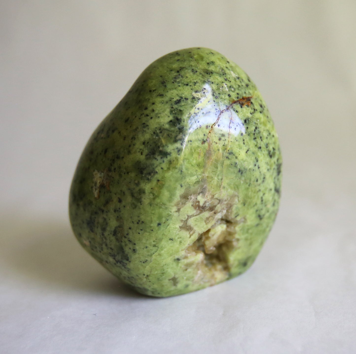 Spotted Green Opal Freeform