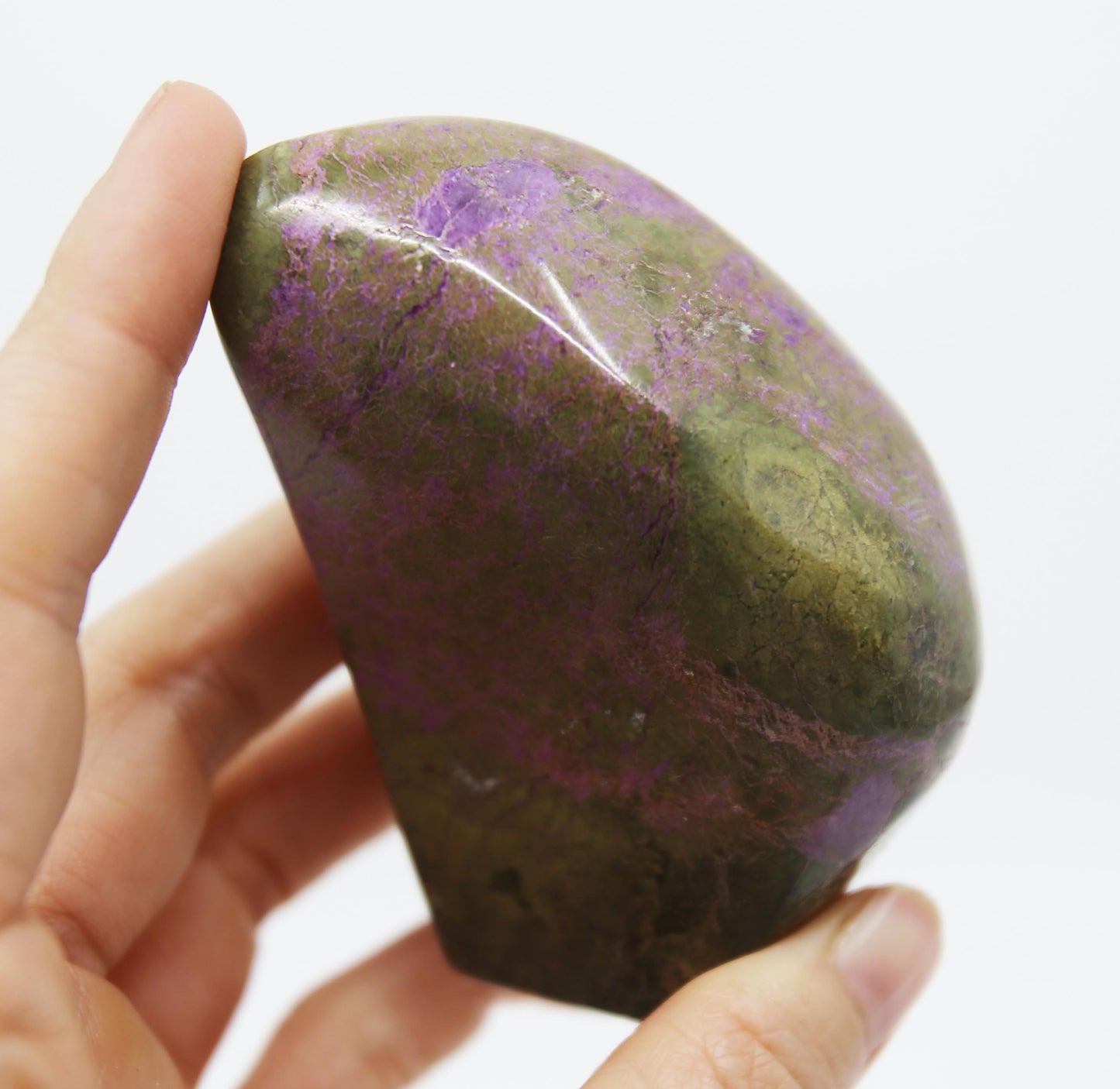 Serpentine and Stichtite Freeform