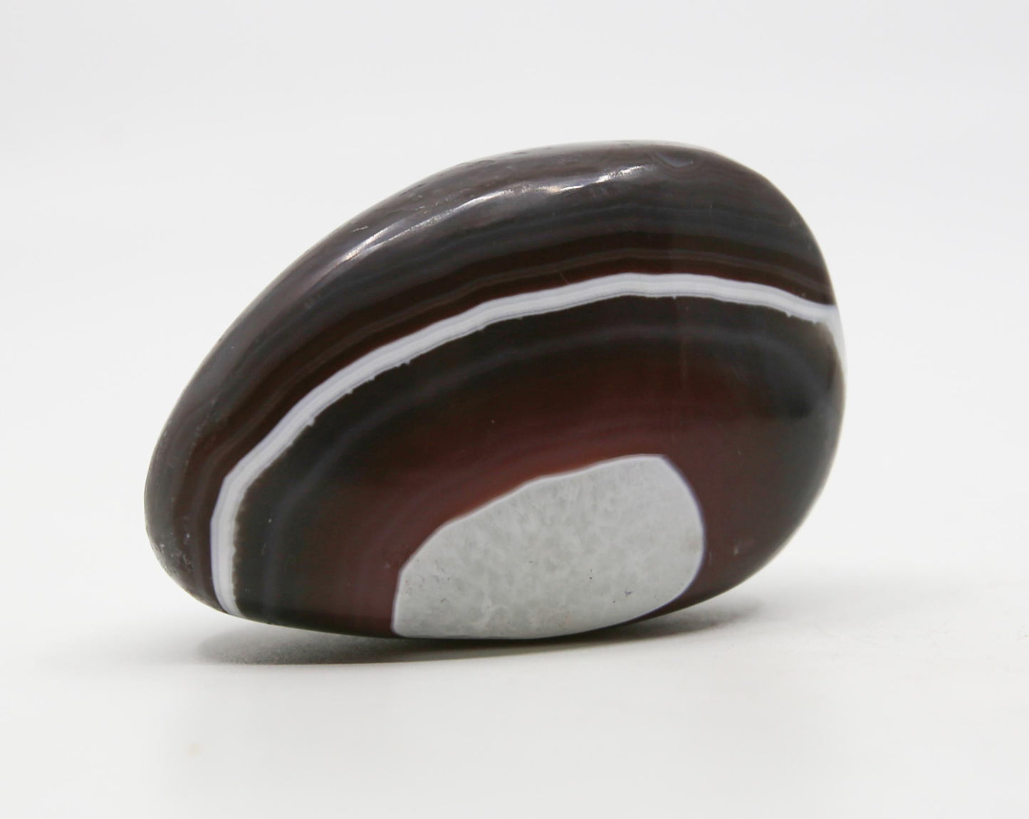 Banded Agate Palm Stone