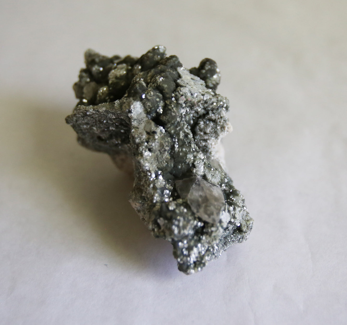 Quartz on Vermiculite Mica Matrix