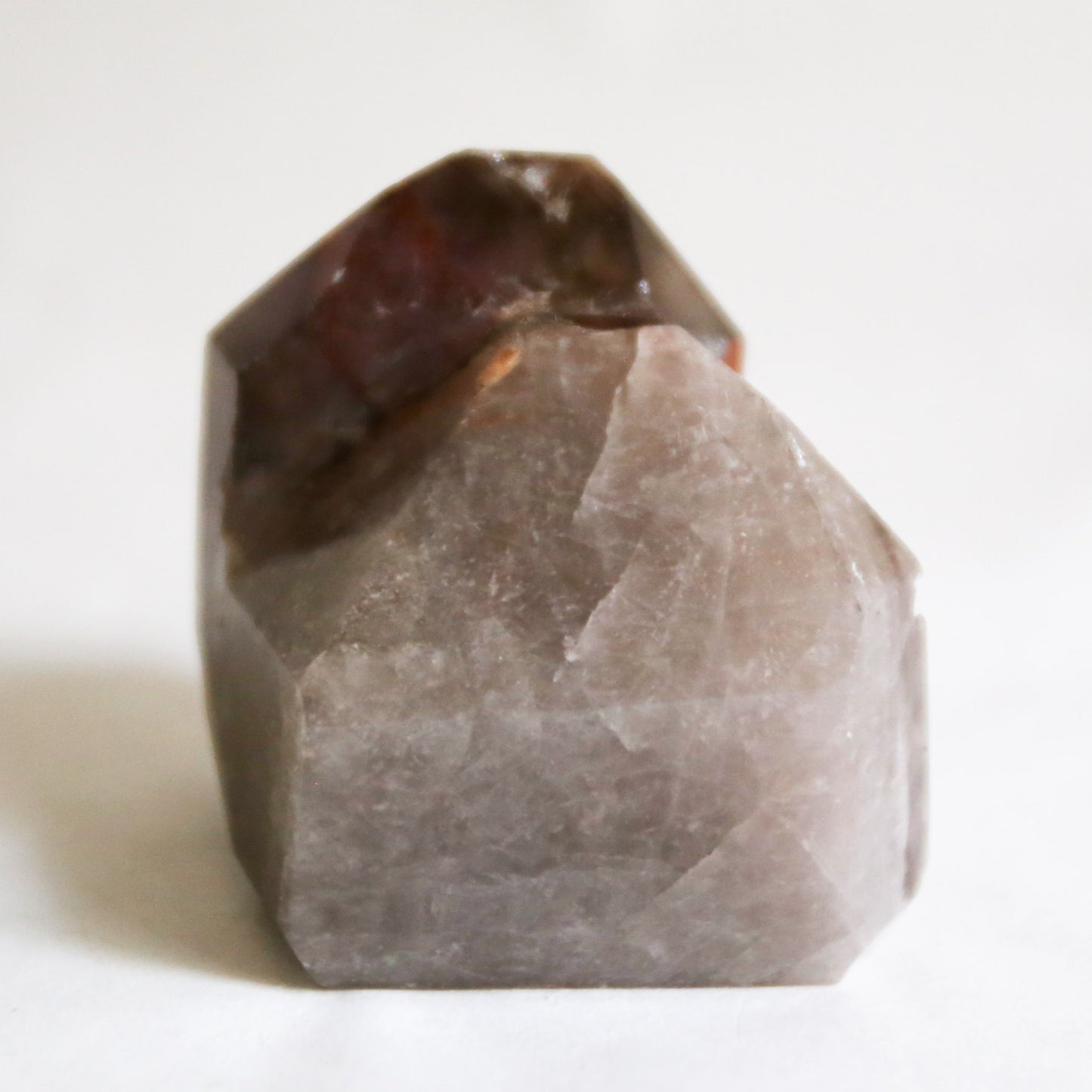 Multifaceted Smoky Quartz Tower