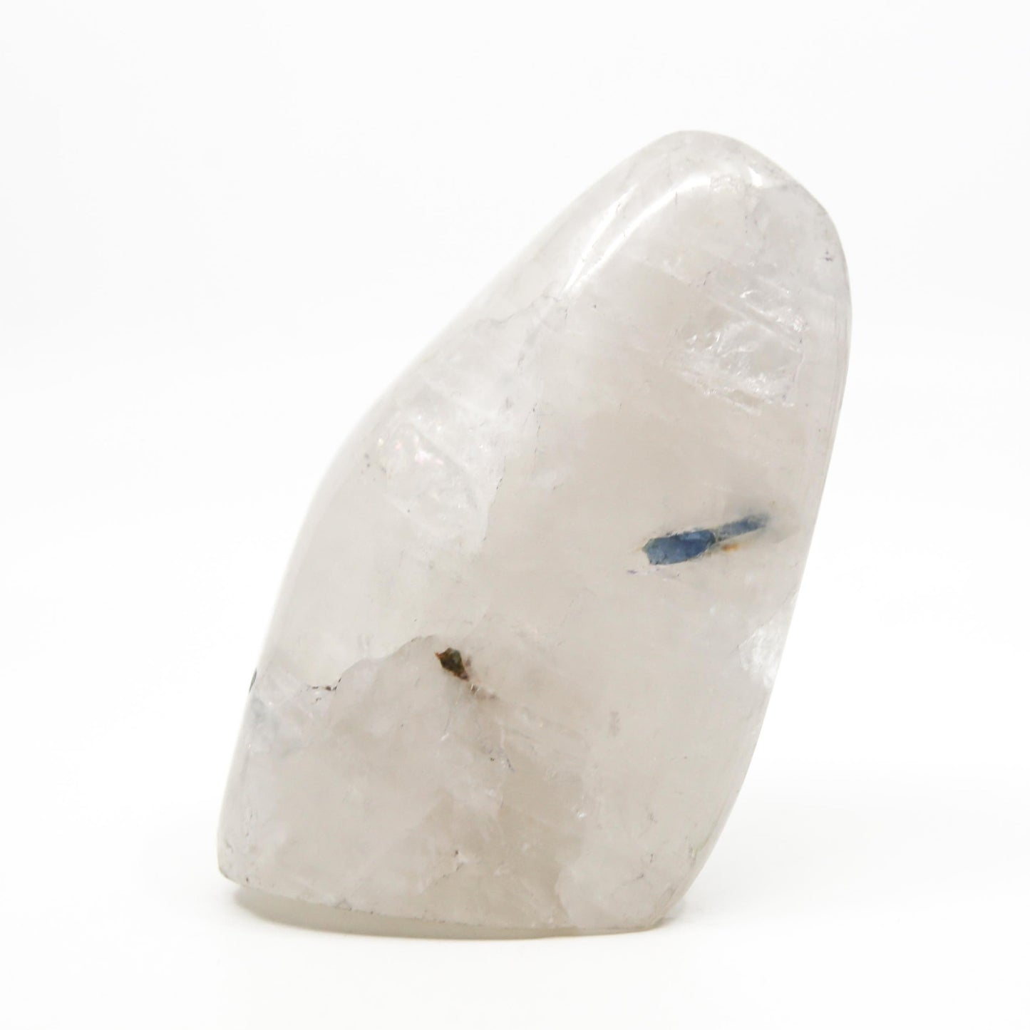 Aquamarine in White Quartz Freeform