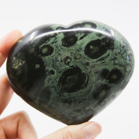Kambaba Jasper Heart