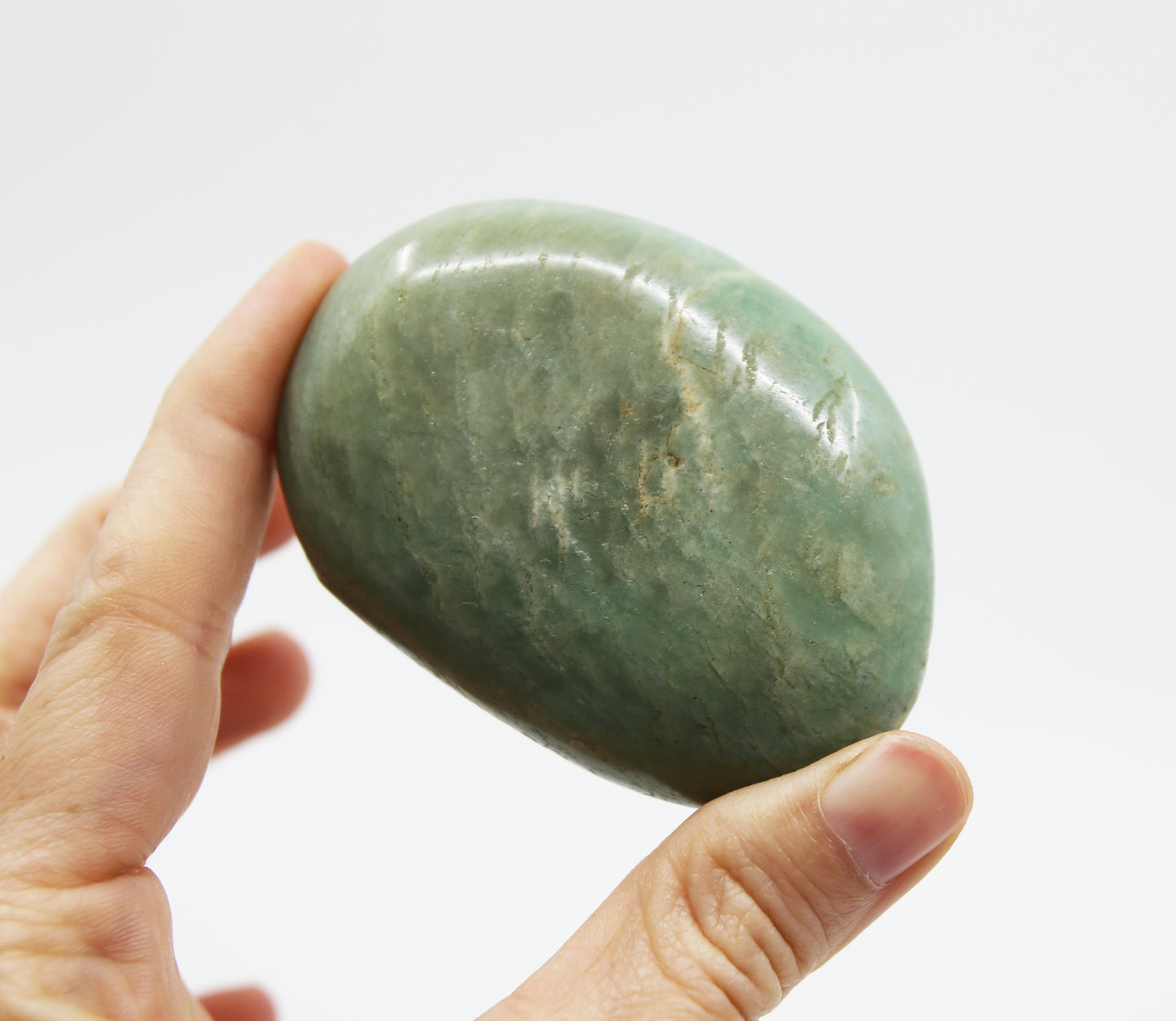 Amazonite Palm Stone