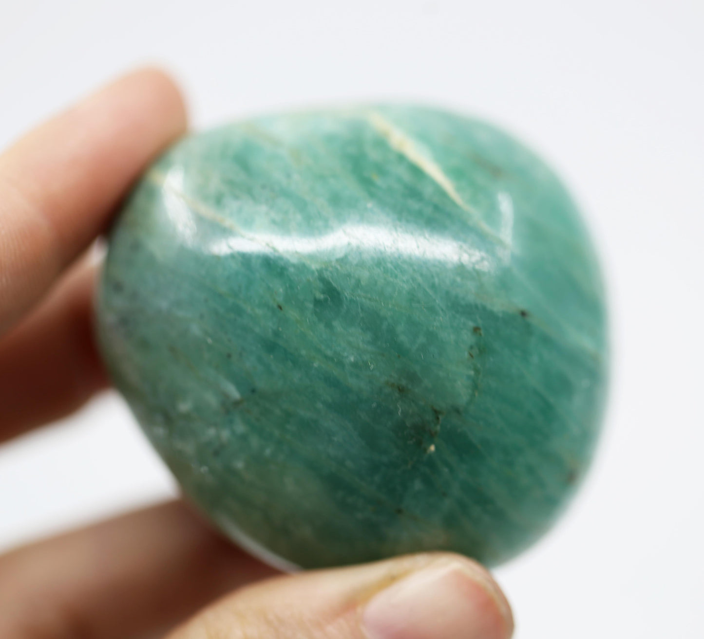Amazonite Palm Stone