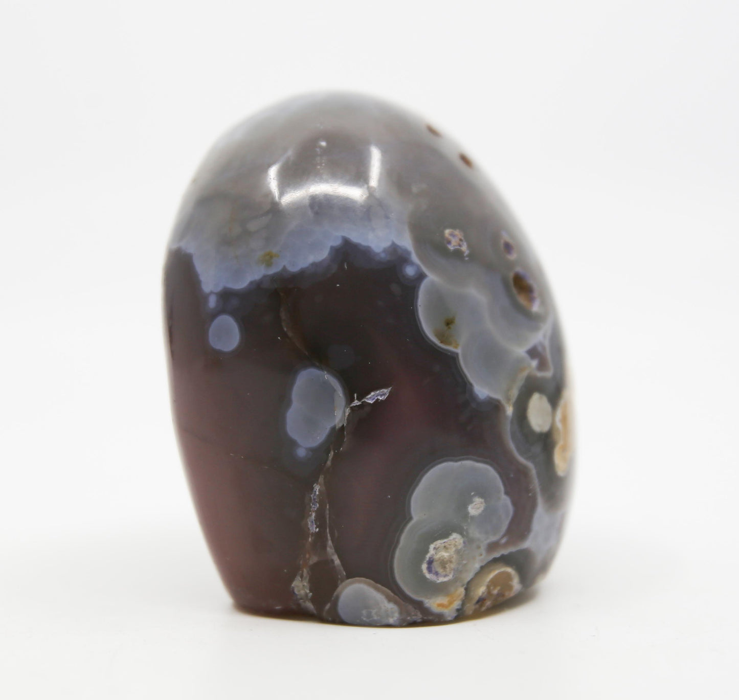Orbicular River Agate Stone
