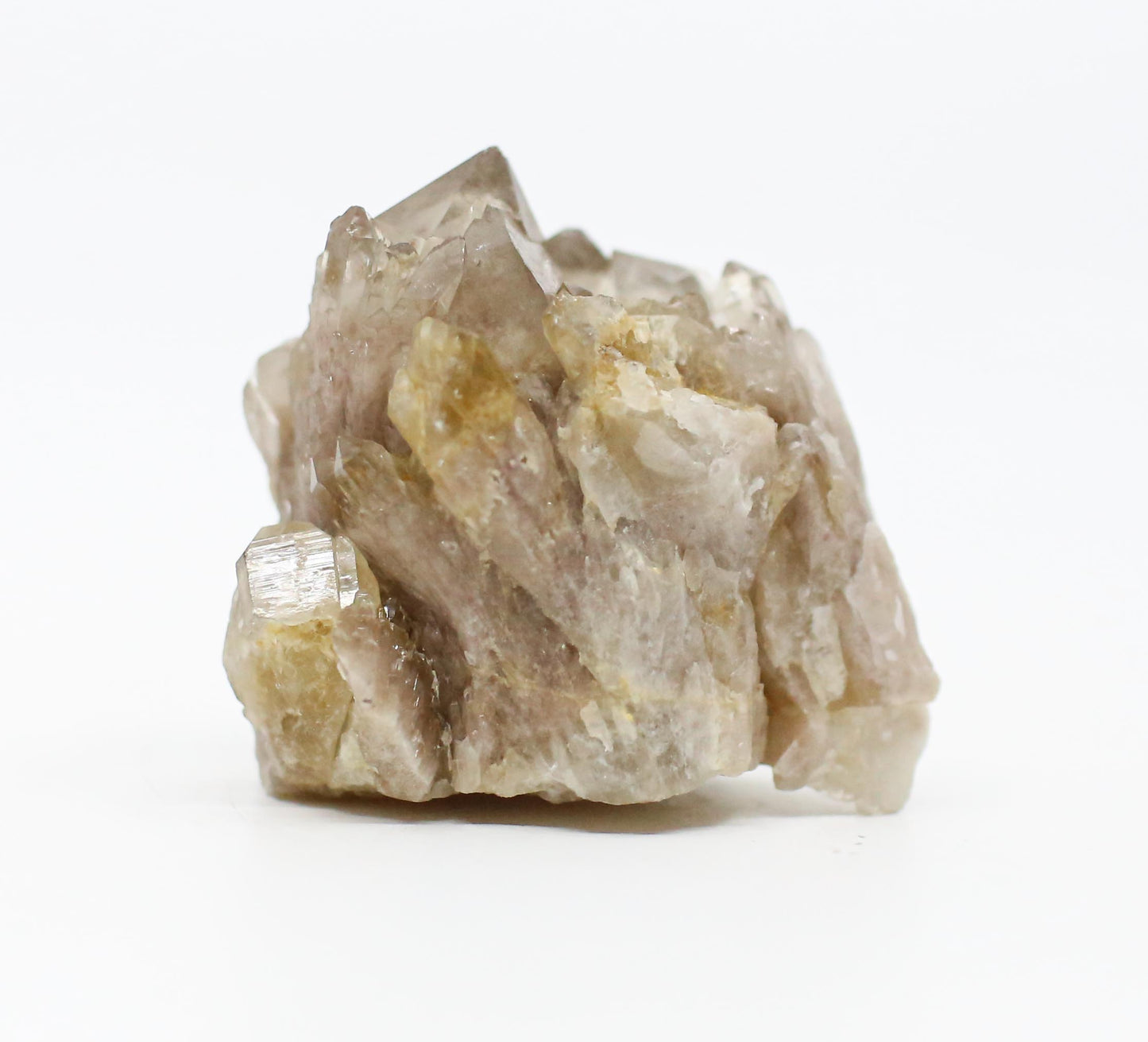 Natural Smoky Citrine Cluster