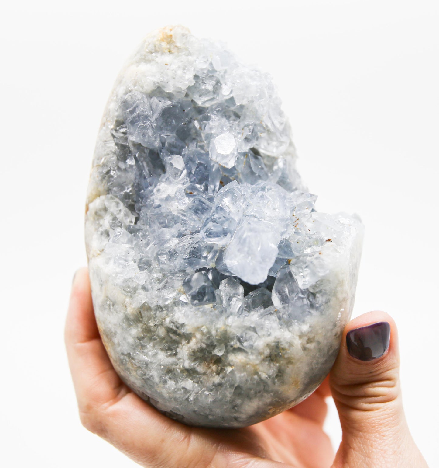 Druzy Celestite Geode