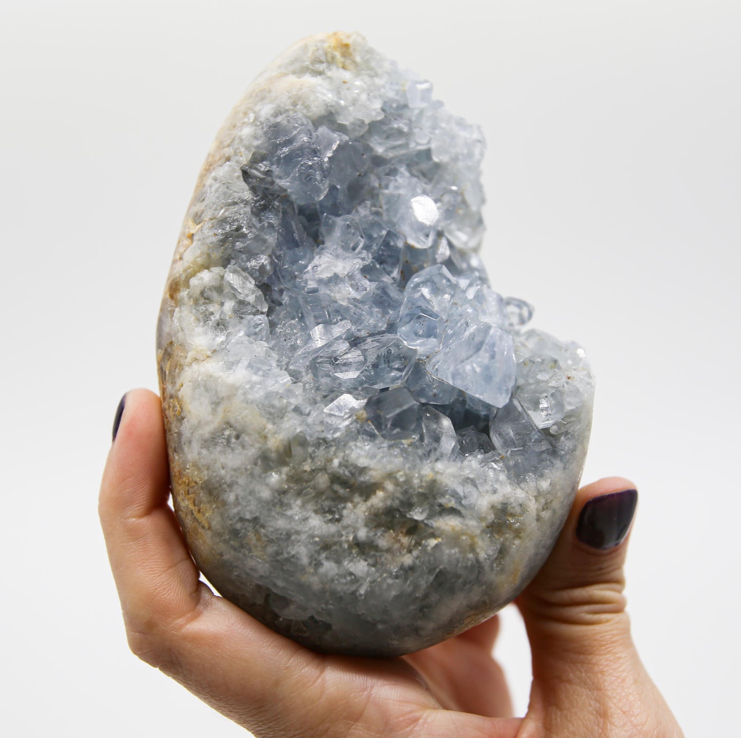 Druzy Celestite Geode