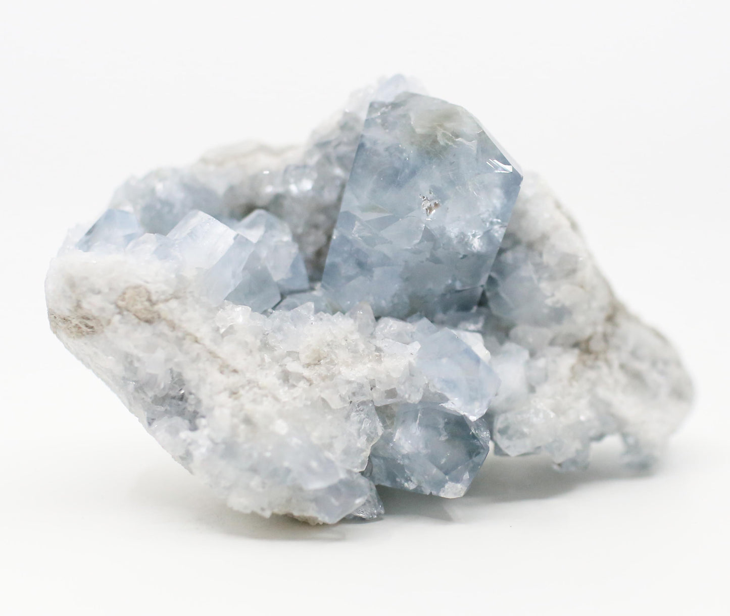Large Druzy Celestite Cluster
