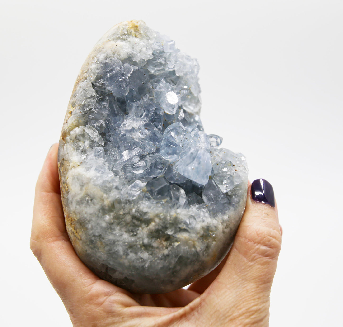 Druzy Celestite Geode