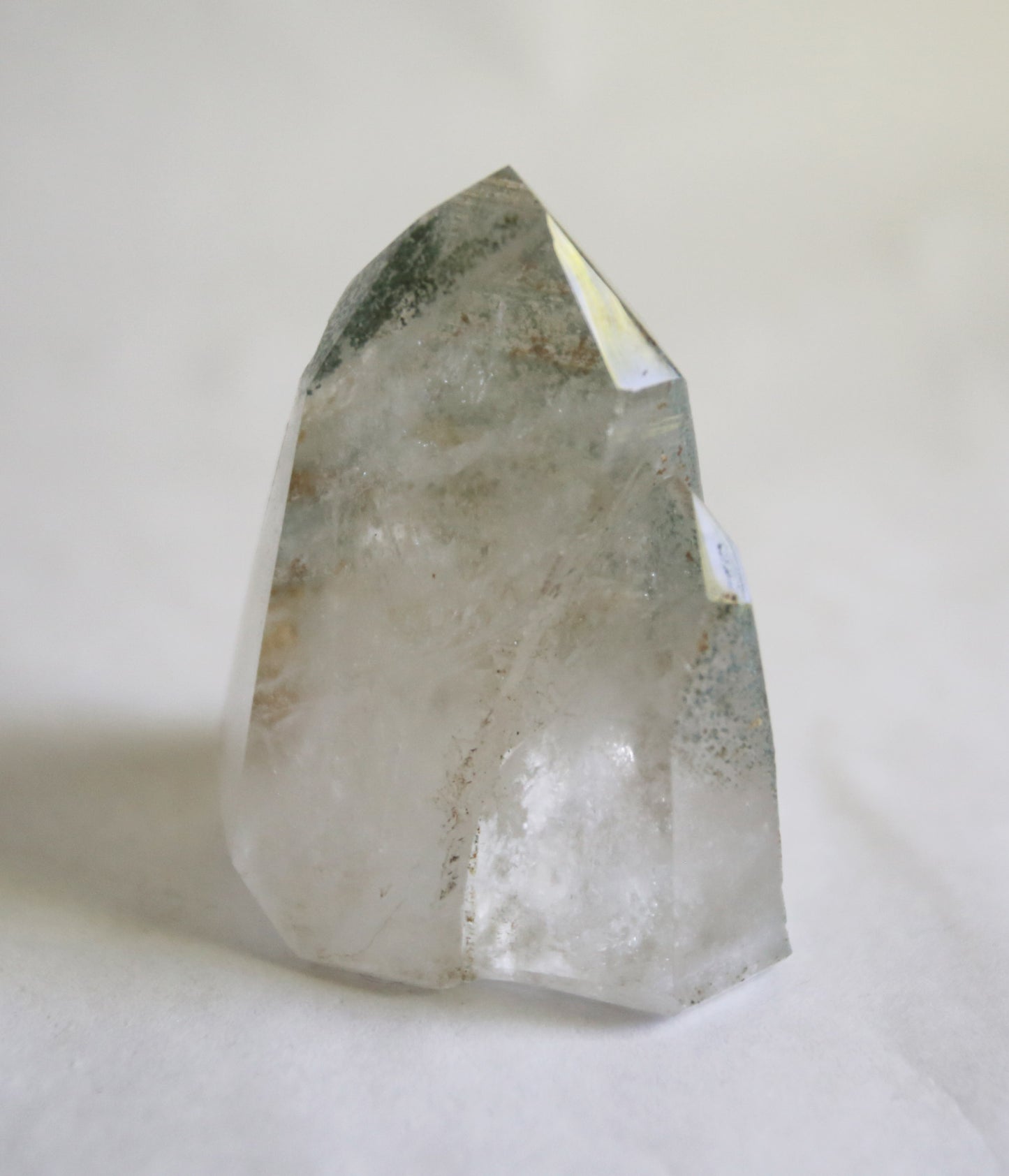 Double Pointed Chlorite Quartz Tower