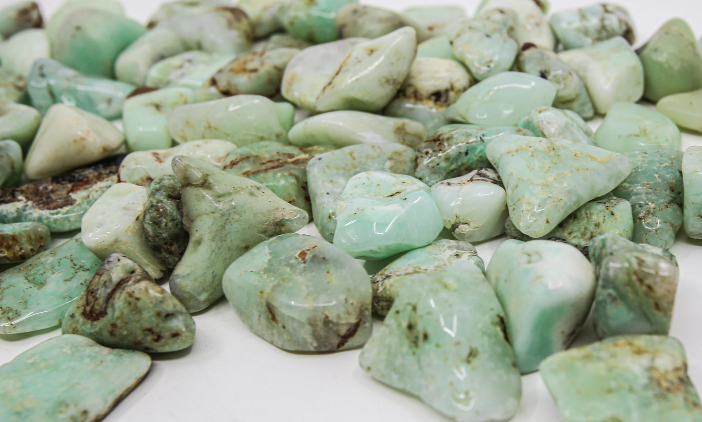 Chrysoprase Tumbles