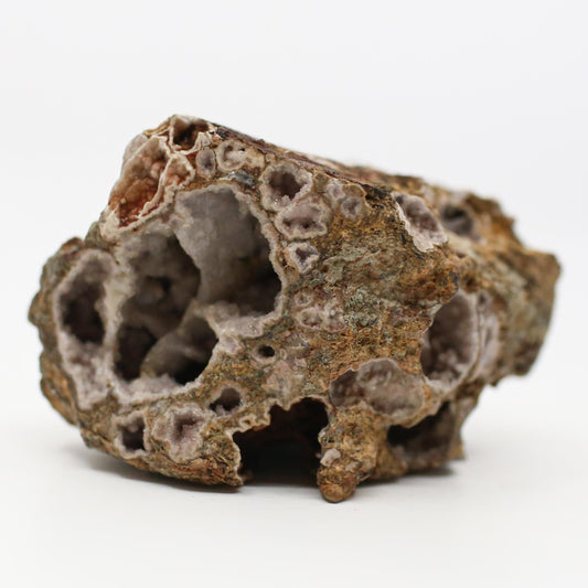 Druzy Mineral Geode Specimen From Lemur Island