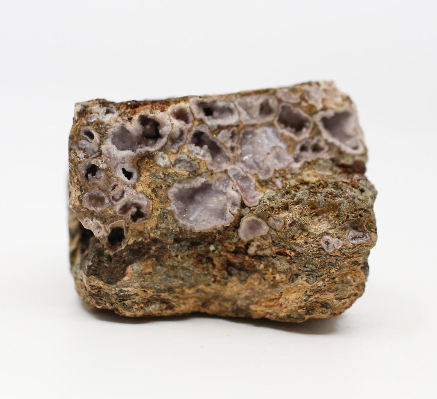 Druzy Mineral Geode Specimen From Lemur Island