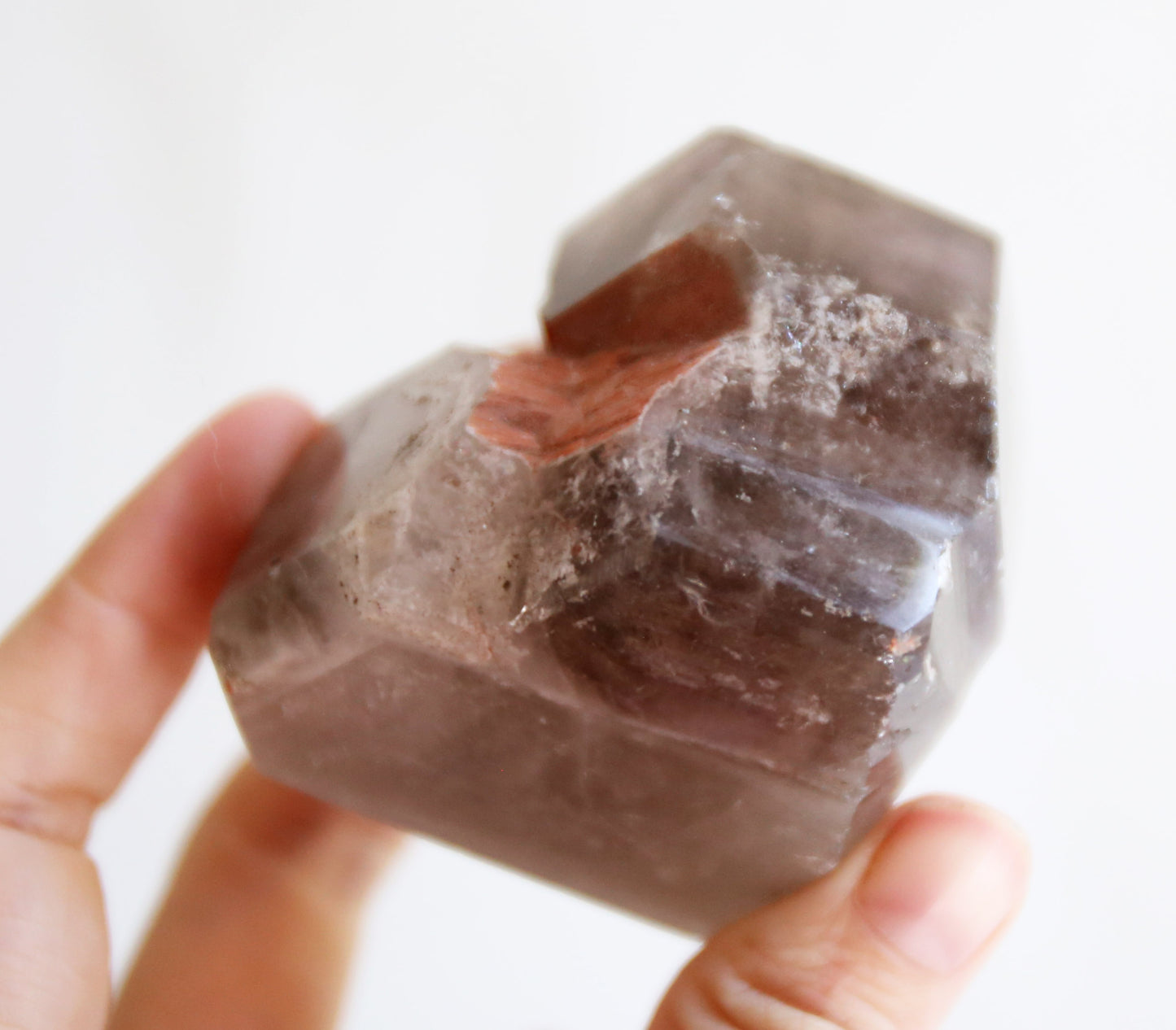 Multifaceted Smoky Quartz Tower