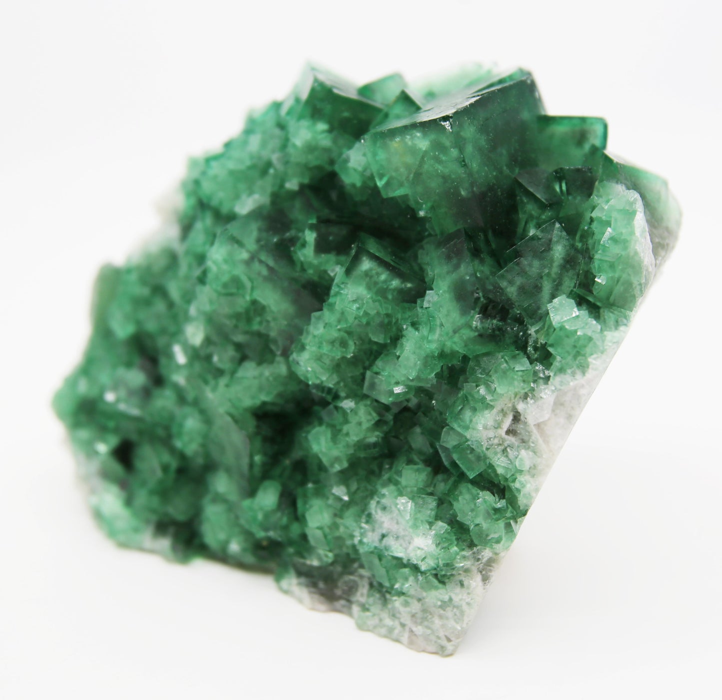 Glittery Large Cubic Fluorite Crystal