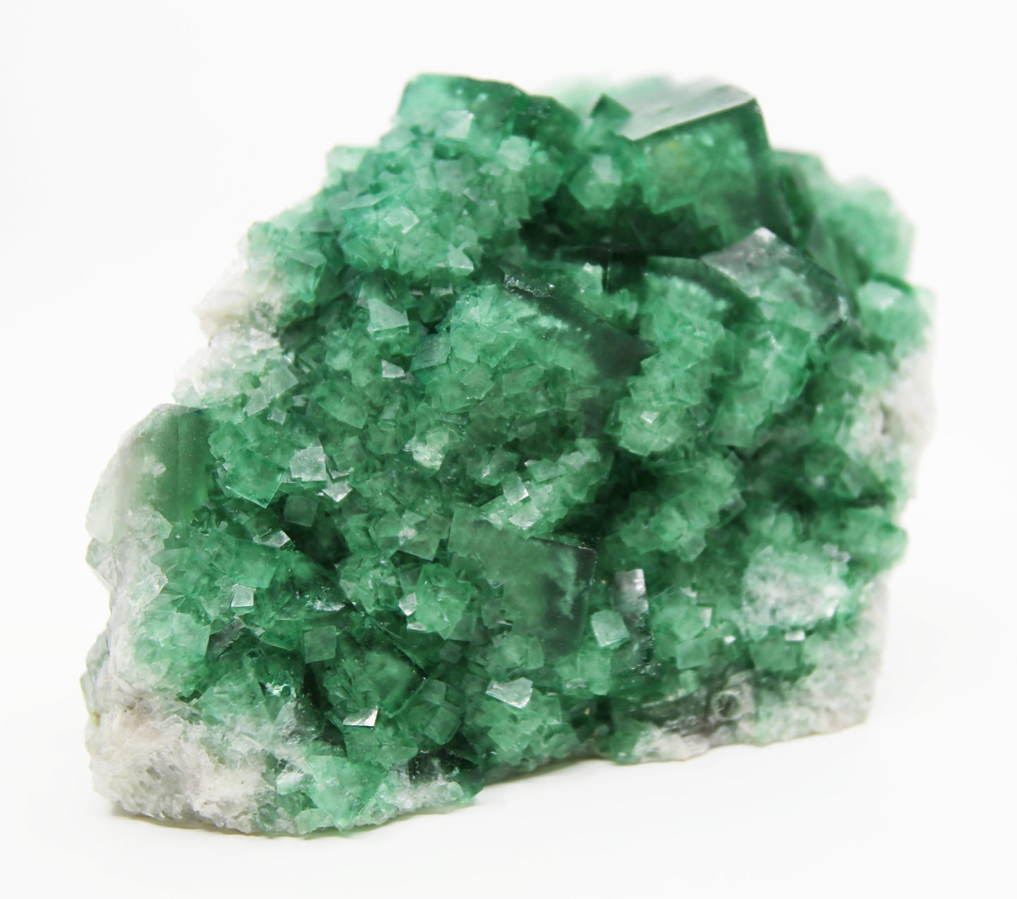 Glittery Large Cubic Fluorite Crystal